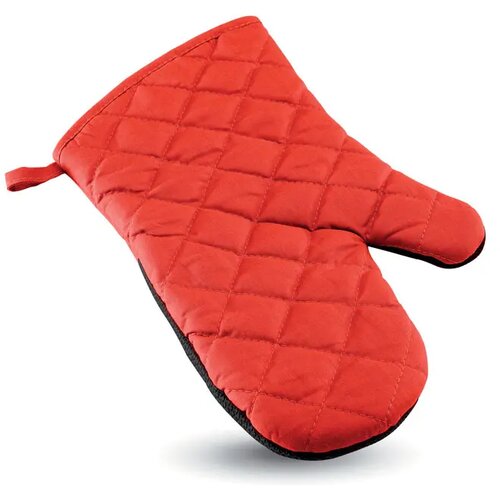 Katoenen ovenwant Neokit rood