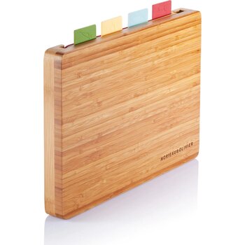 Trendy hygiënische snijplanken set bruin