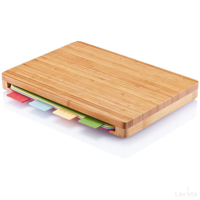 Trendy hygiënische snijplanken set bruin