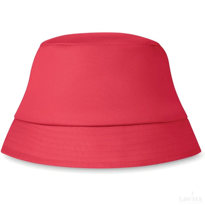 Zonnehoed 160 gr/m² Bilgola rood