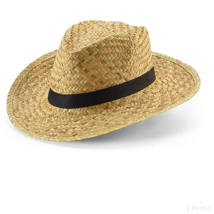 Jean Poli Strohoed Zwart