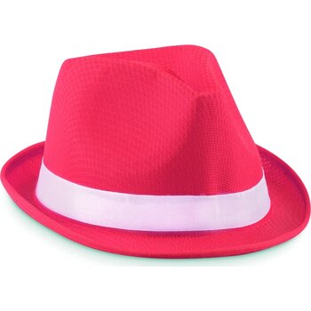 Polyester zonnehoed Woogie rood Polyester zonnehoed Woogie rood