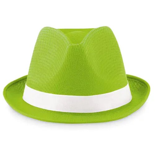 Polyester zonnehoed Woogie limoen