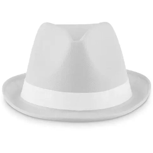 Polyester zonnehoed Woogie wit
