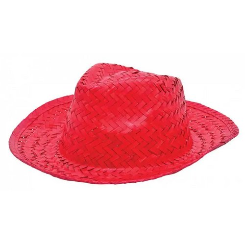 Promo Strohoed Rood