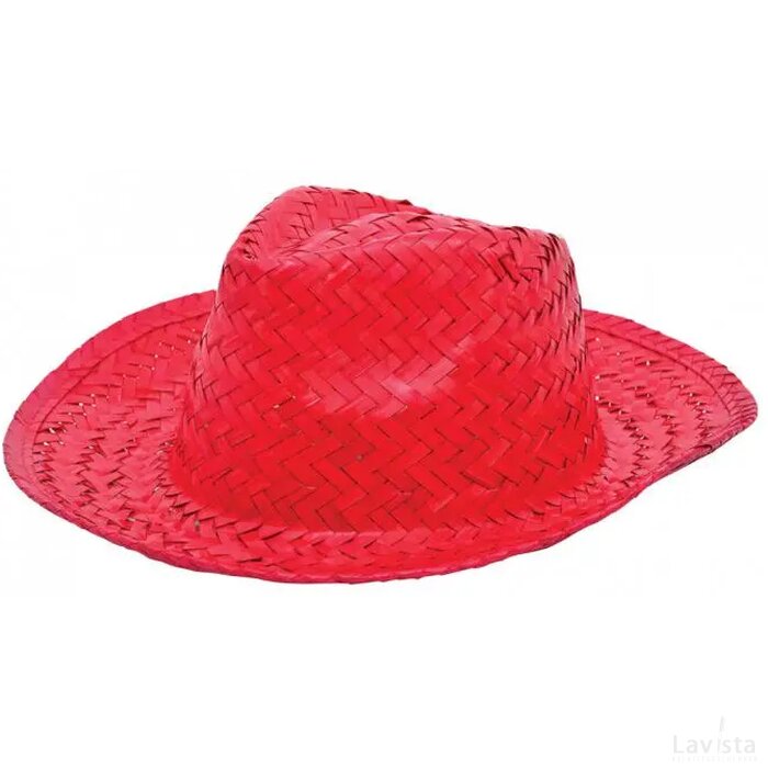 Promo Strohoed Rood