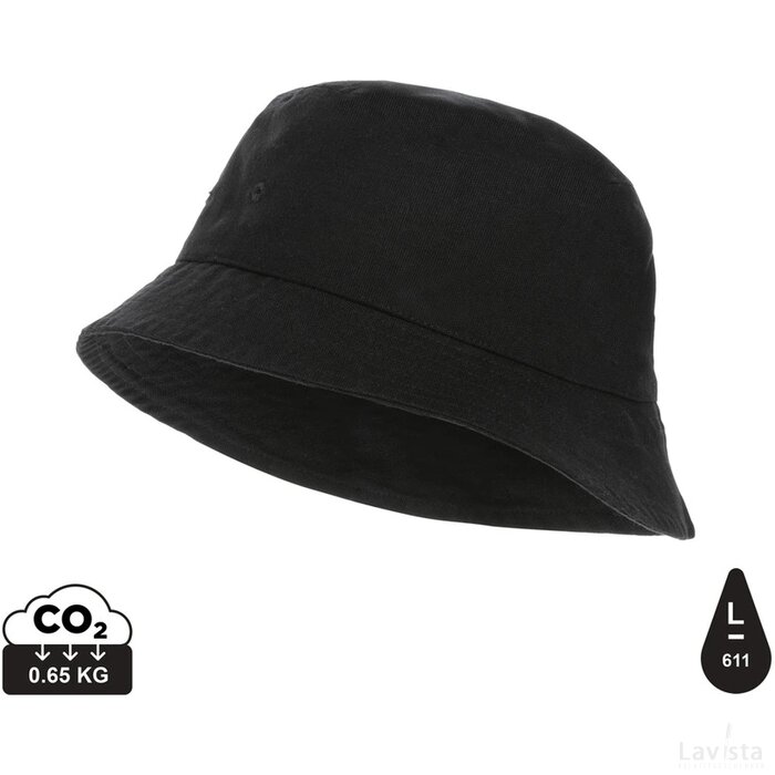 Impact Aware™ 285gsm rcanvas vissershoed undyed zwart