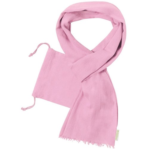 Betty Sjaal Van Biologisch Katoen (Licht) Roze