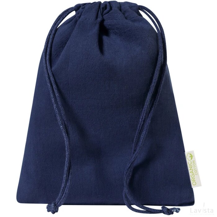 Betty Sjaal Van Biologisch Katoen Blauw