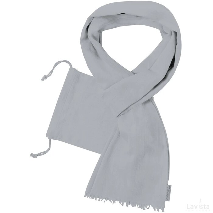 Betty Sjaal Van Biologisch Katoen Donker Grijs