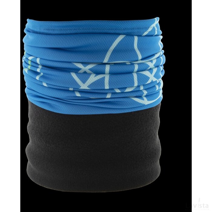 Creascarf Winter Custom Made Multifunctionele Sjaal Zwart