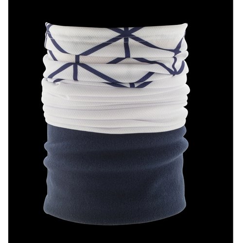 Creascarf Winter Custom Made Multifunctionele Sjaal (Kobalt) Blauw