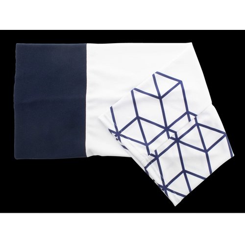 Creascarf Winter Custom Made Multifunctionele Sjaal (Kobalt) Blauw