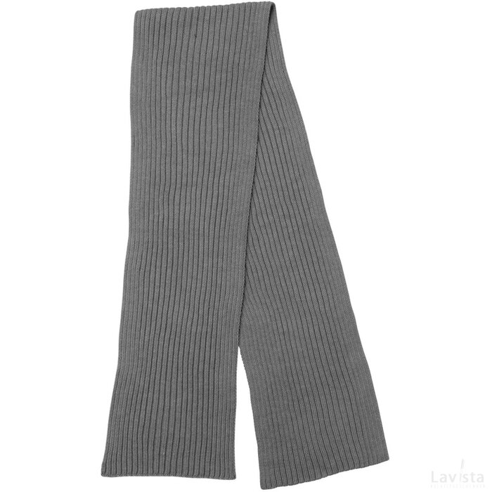 Impact AWARE™ Polylana® gebreide sjaal 180x25cm grijs