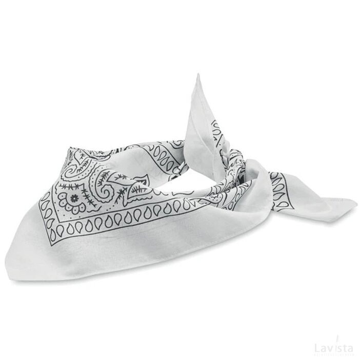 Multifunctionele sjaal 90gr/m² Bandida wit