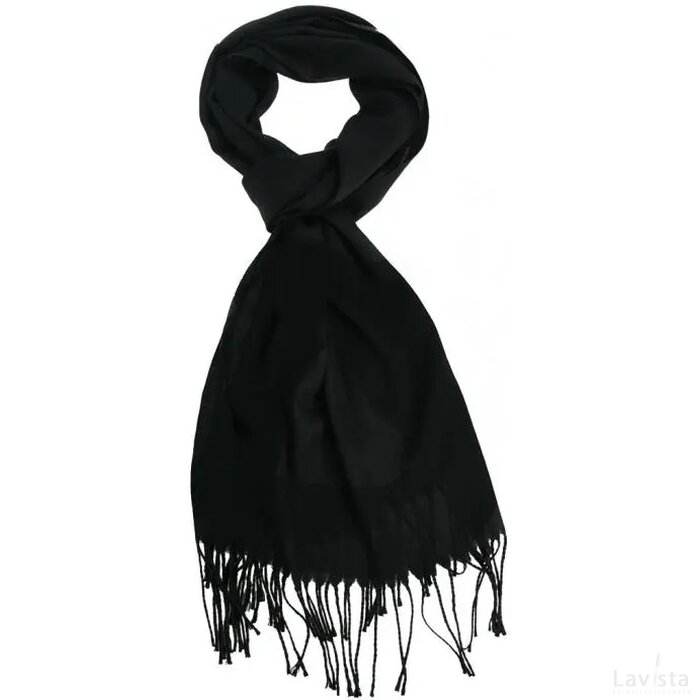Pashmina Sjaal 180*40cm Zwart