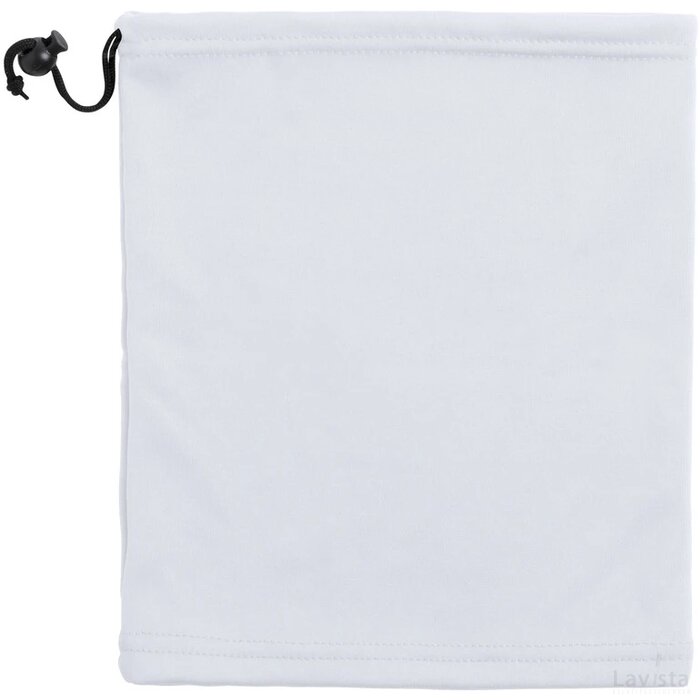 Ponkar Nek Verwarmer En Muts Wit