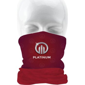 Bandana Fleece Multifunctionele Sjaal Rood