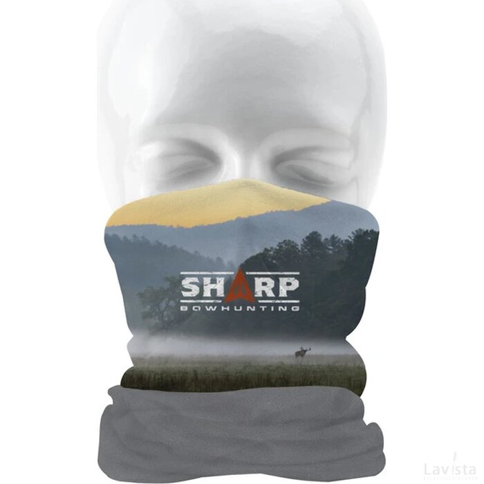 Bandana Fleece Multifunctionele Sjaal Grijs