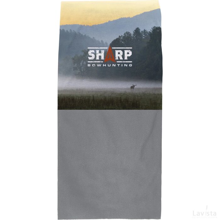 Bandana Fleece Multifunctionele Sjaal Grijs