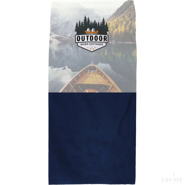 Bandana Fleece Multifunctionele Sjaal Marineblauw