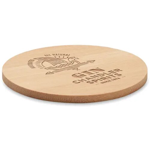 Bamboe ronde onderzetter Bayin hout