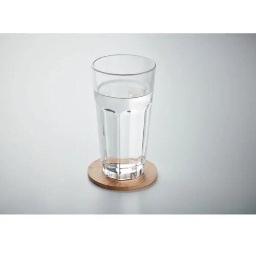 Bamboe ronde onderzetter Bayin hout