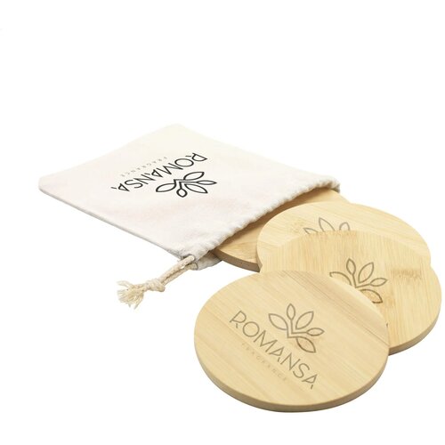 Bamboo Coaster Set Onderzetters