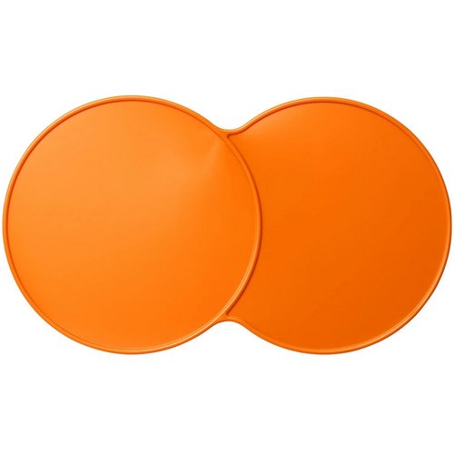 Bit on the side kunststof onderzetter Oranje
