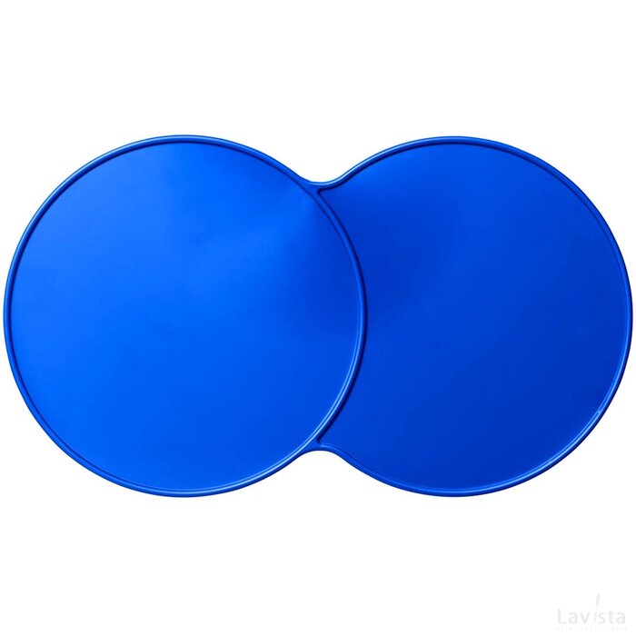 Bit on the side kunststof onderzetter blauw Blauw