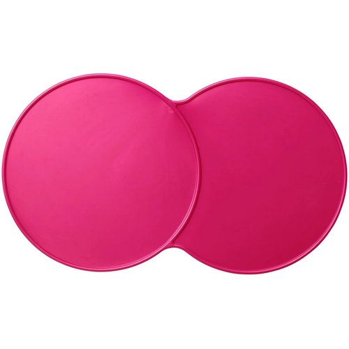 Bit on the side kunststof onderzetter Roze Magenta