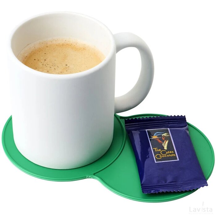 Bit on the side kunststof onderzetter Groen