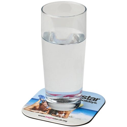 Brite Mat® vierkante onderzetter Zwart