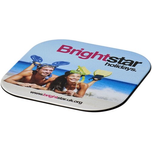 Brite Mat® vierkante onderzetter Zwart