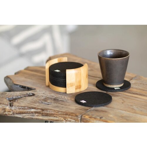 Chiang Rpet Onderzetter Set Zwart