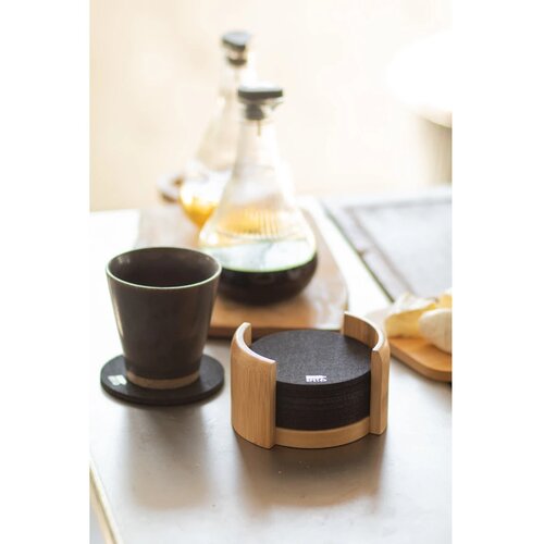 Chiang Rpet Onderzetter Set Zwart