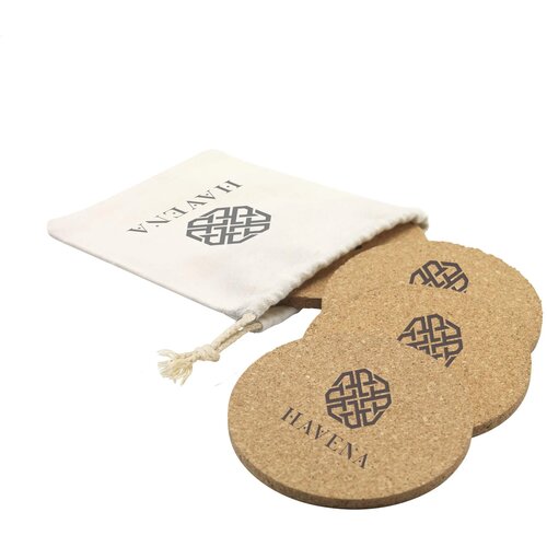 Cork Coaster Set Onderzetters