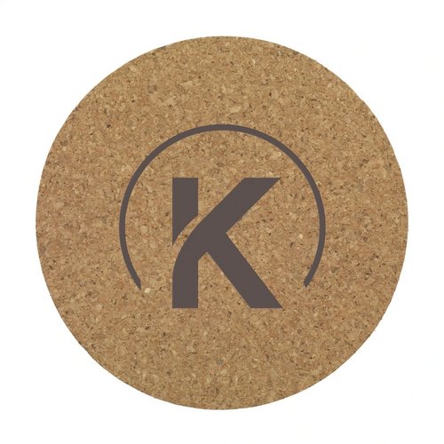 Cork Coaster Set Onderzetters Naturel