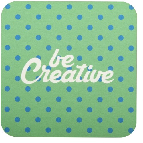 Creapint Custom Made Papieren Onderzetter, Rond Wit