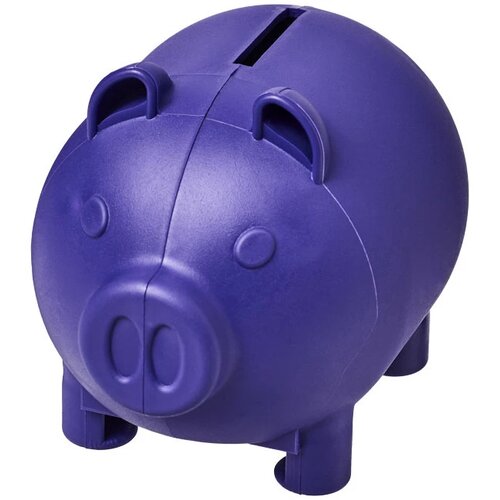 Oink kunststof spaarvarken Paars