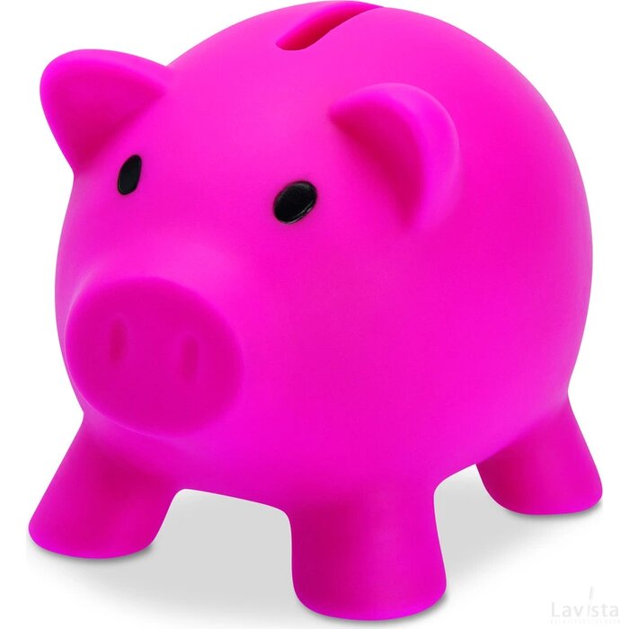 Spaarvarken Softco fuchsia