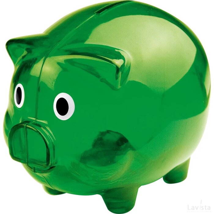 Transparant spaarzwijn Oerlinghausen groen