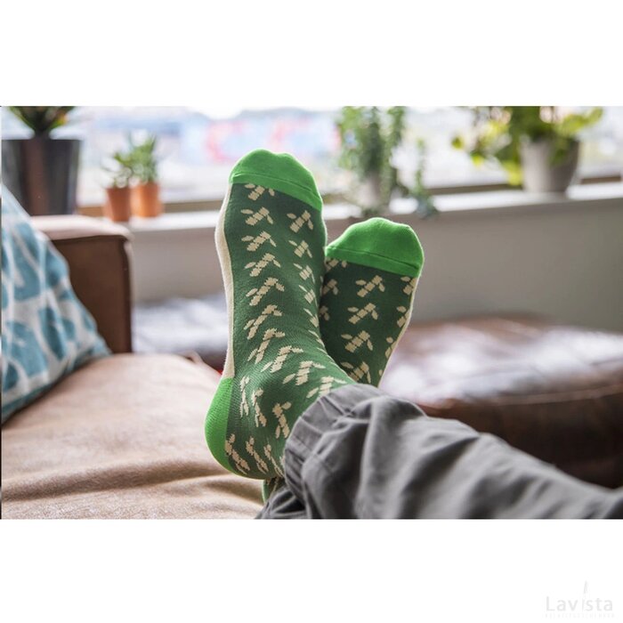 Eco-Bamboo Socks Sokken Groen