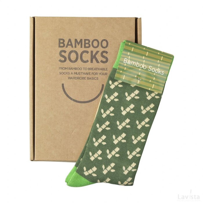 Eco-Bamboo Socks Sokken Groen