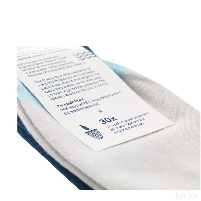 Ocean Socks Rpet Sokken Blauw