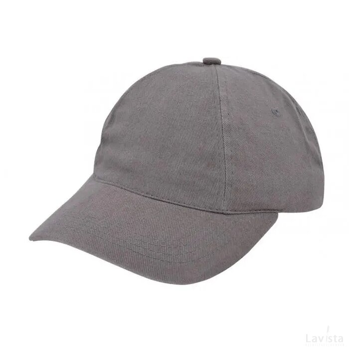 Brushed Promo Cap Donkergrijs