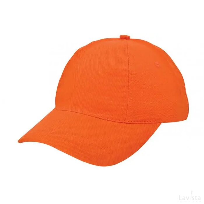 Brushed Promo Cap Oranje