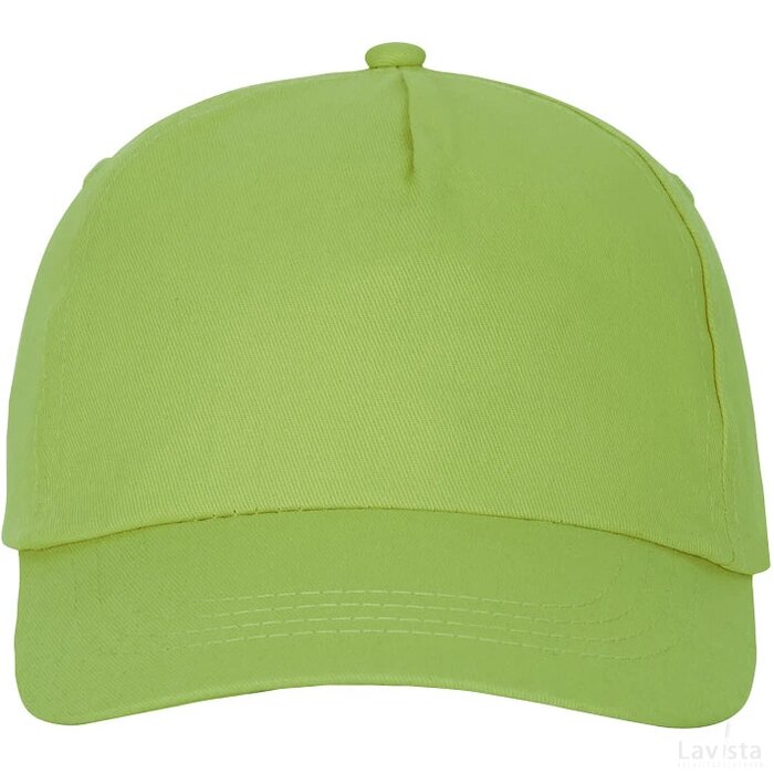 Feniks 5 panel cap appelgroen Appelgroen