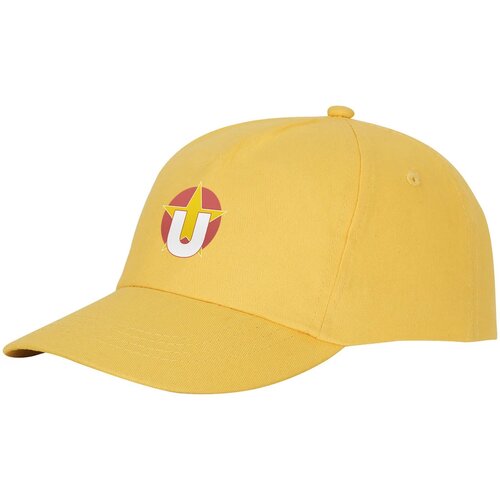 Feniks 5 panel cap geel Geel