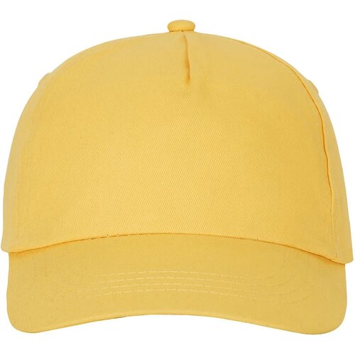 Feniks 5 panel cap geel Geel